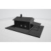 HO Scale Train Station • Brick Railway Model (Printable STL)