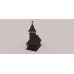 HO Scale Wooden Church – 3D printable to be used for Model Railroads & Dioramas